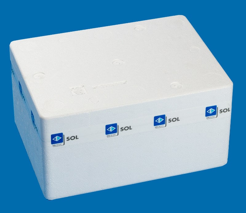 Wie Lange Hält Trockeneis In Styroporbox Thermobox für Trockeneis (leer) - Trockeneis Online